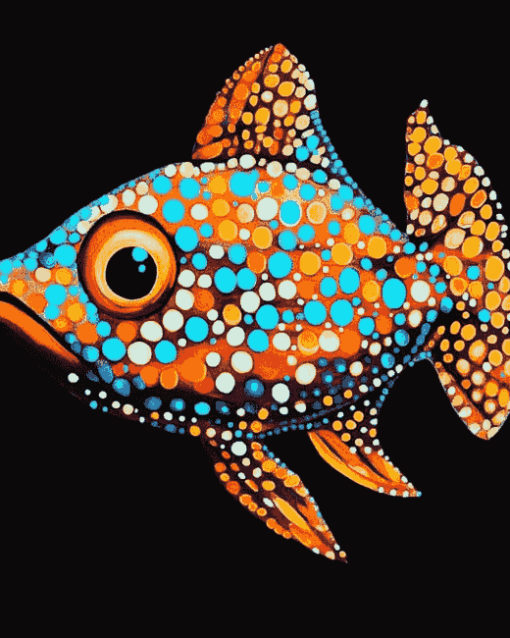 Fish Swimming Art Diamond Painting