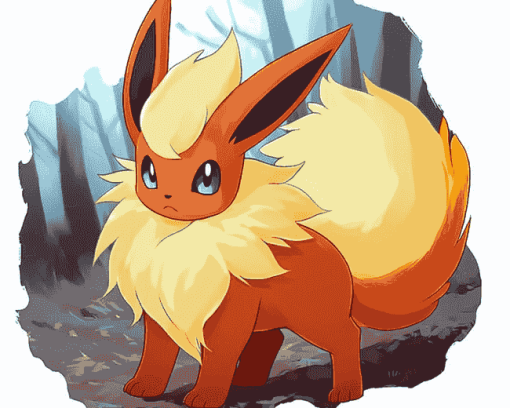 Flareon Fantasy Diamond Painting