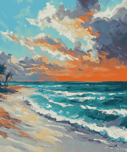 Florida Seascape Diamond Painting