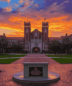 Florida State University Skyline Diamond Painting