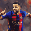 Football Star Jordi Alba Diamond Painting