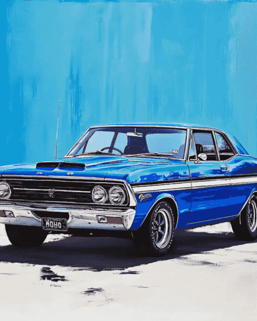 Ford Falcon GTHO Classic Cars Diamond Painting