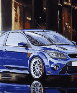 Ford Focus RS Cars Diamond Painting