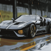 Ford GT Cats Diamond Painting