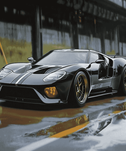 Ford GT Cats Diamond Painting