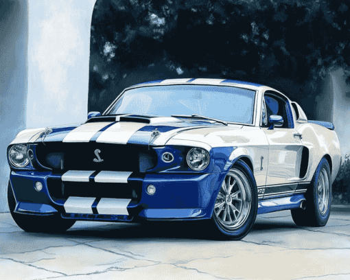 Ford Shelby GT500 Cars Diamond Painting