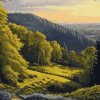 Forest of Dean Scenic Diamond Painting