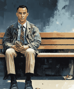 Forrest Gump Movie Scene Diamond Painting