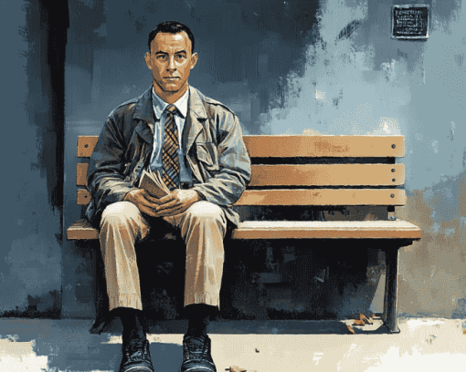 Forrest Gump Movie Scene Diamond Painting