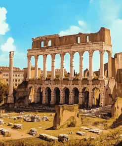 Forum Rome Landscapes Diamond Painting