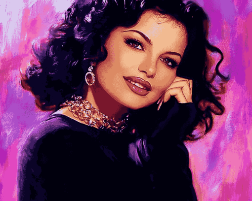 Fran Fine Celebrity Diamond Painting