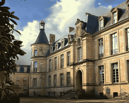 France's Mairie De Rennes Castle Diamond Painting