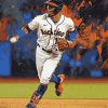 Francisco Lindor MLB Diamond Painting