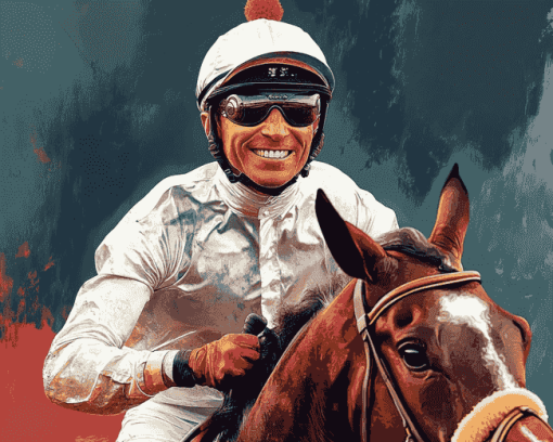 Frankie Dettori Italian Legend Diamond Painting