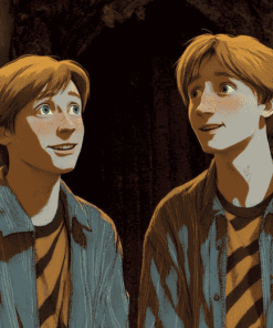 Fred and George Weasley Magic Diamond Painting