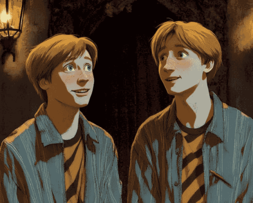 Fred and George Weasley Magic Diamond Painting