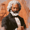 Frederick Douglass Vintage Diamond Painting