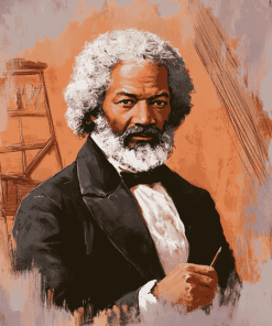 Frederick Douglass Vintage Diamond Painting