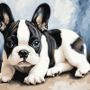 French Bulldog Puppy Diamond Painting