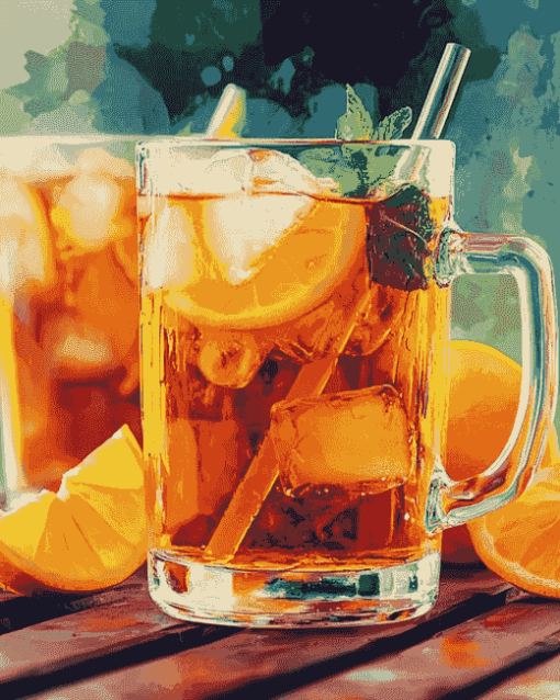 Fresh Brewed Ice Tea Diamond Painting