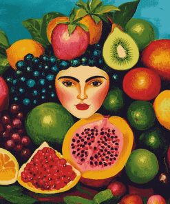 Frida Fruit Diamond Painting