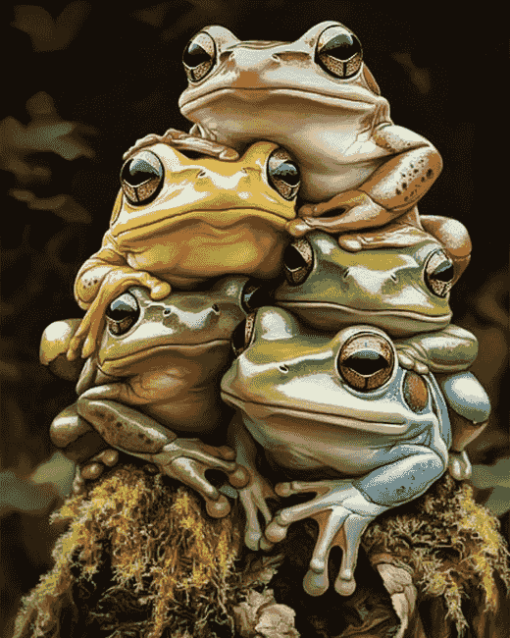 Frog Wildlife Diamond Painting