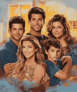 Fuller House TV Series Diamond Painting