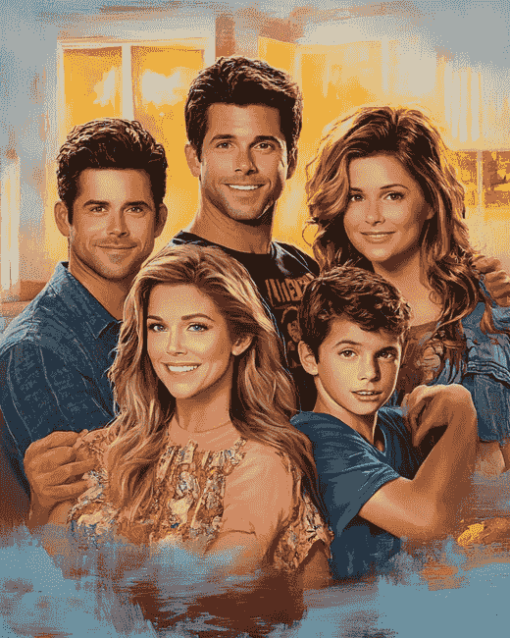 Fuller House TV Series Diamond Painting