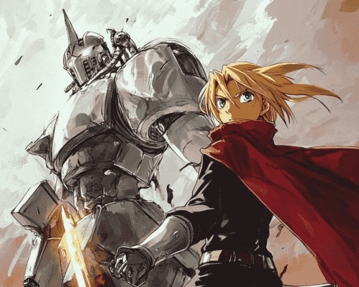 Fullmetal Alchemist Anime Diamond Painting