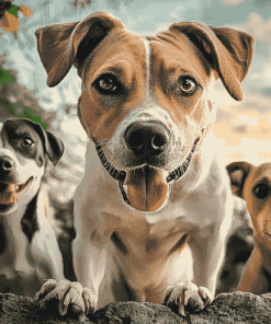 Funny Dogs Puppy Diamond Painting