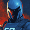 GI-Joe Cobra Commander Diamond Painting