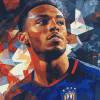 Gabriel Magalhaes Football Diamond Painting