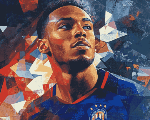 Gabriel Magalhaes Football Diamond Painting