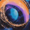 Galactic Planet Ring Diamond Painting