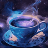 Galaxy Space Tea Diamond Painting