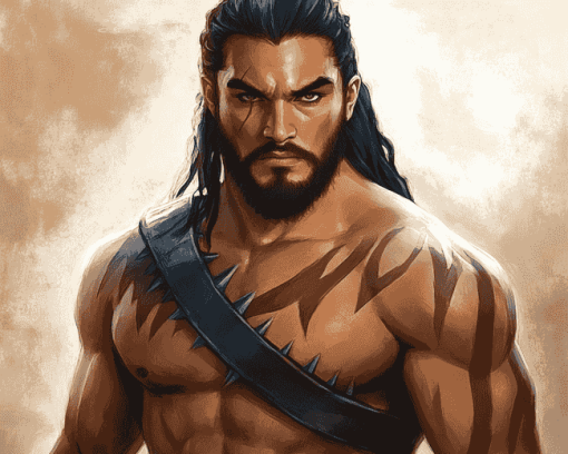 Game of Thrones Khal Drogo Diamond Painting