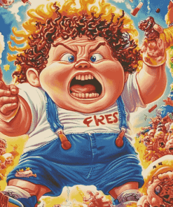 Garbage Pail Kids Animation Diamond Painting