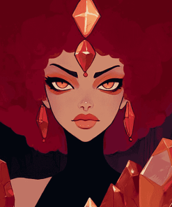 Garnet Animation Diamond Painting