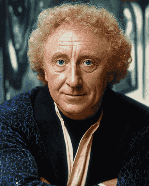 Gene Wilder Celebrity Icon Diamond Painting