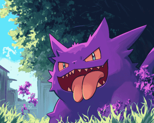 Gengar Fantasy Diamond Painting