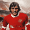 George Best Manchester United Diamond Painting