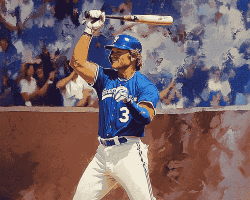 George Brett Baseball Legend Diamond Painting