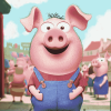 George Pig Cartoon Diamond Painting