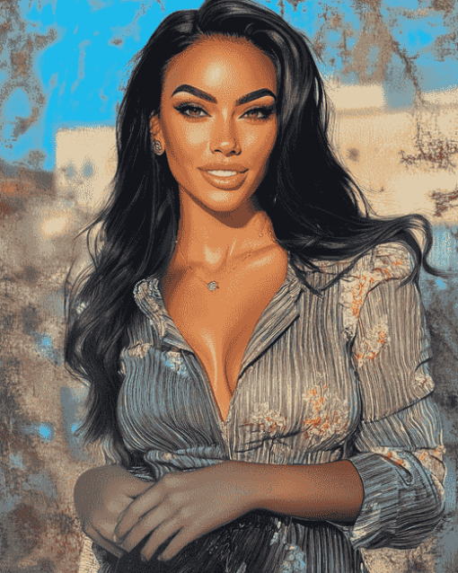 Georgina Rodriguez Celebrity Diamond Painting