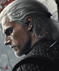 Geralt of Rivia The Witcher Diamond Painting