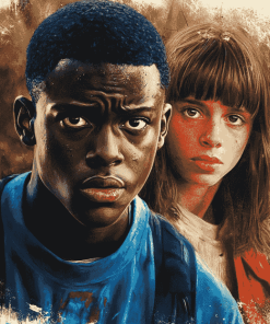 Get Out Movie Characters Diamond Painting