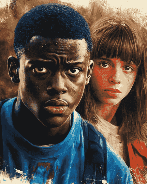 Get Out Movie Characters Diamond Painting