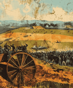 Gettysburg Military Scene Diamond Painting