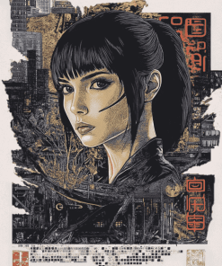 Ghost In The Shell Movie Diamond Painting