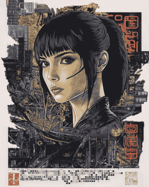 Ghost In The Shell Movie Diamond Painting